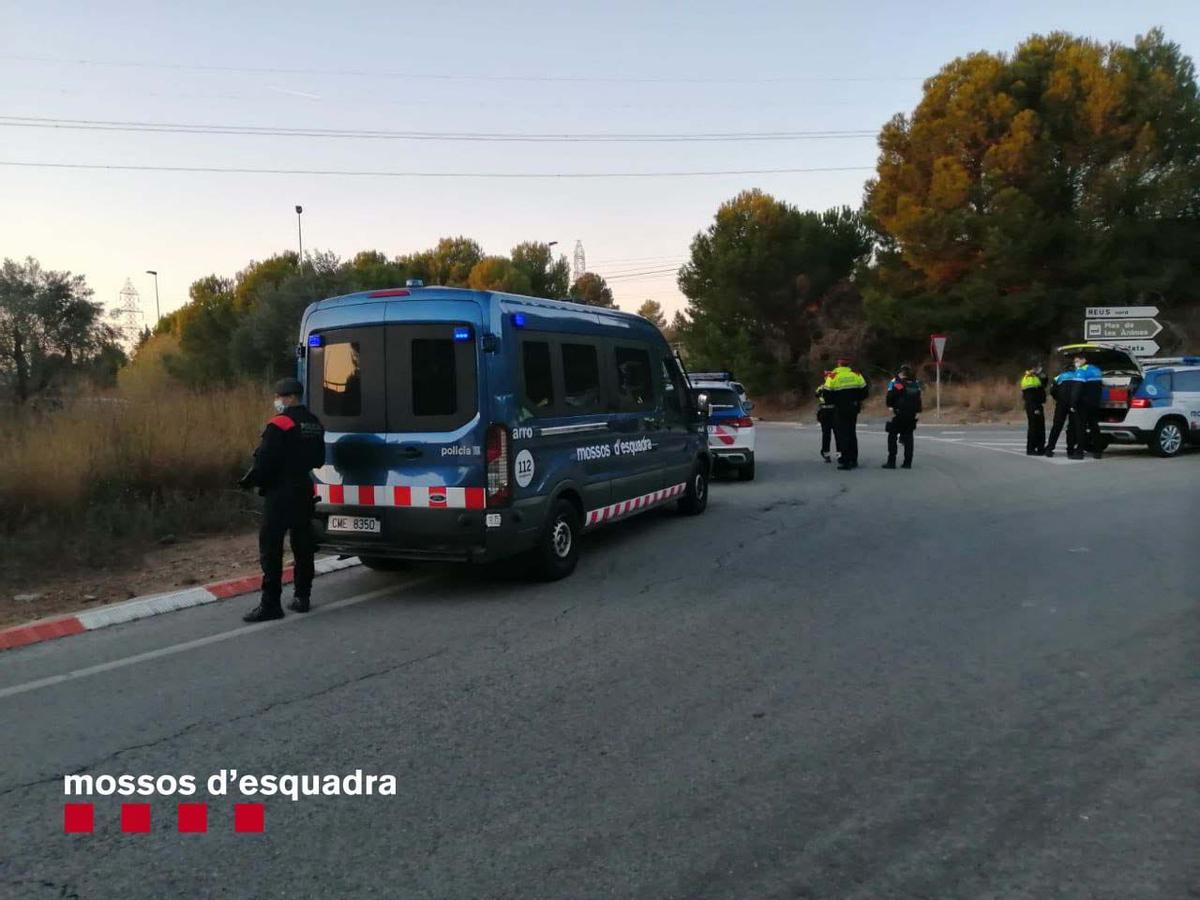 Imagen de un dispositivo de Mossos