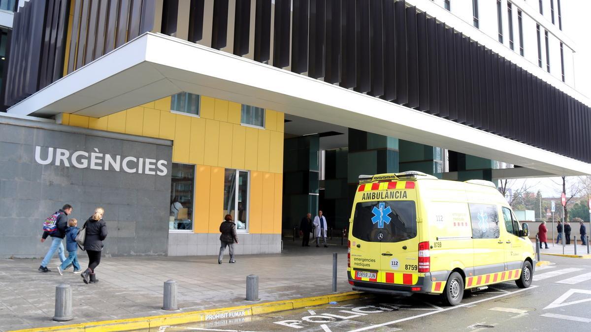 Acceso al servicio de Urgencias del Parc Taulí de Sabadell.