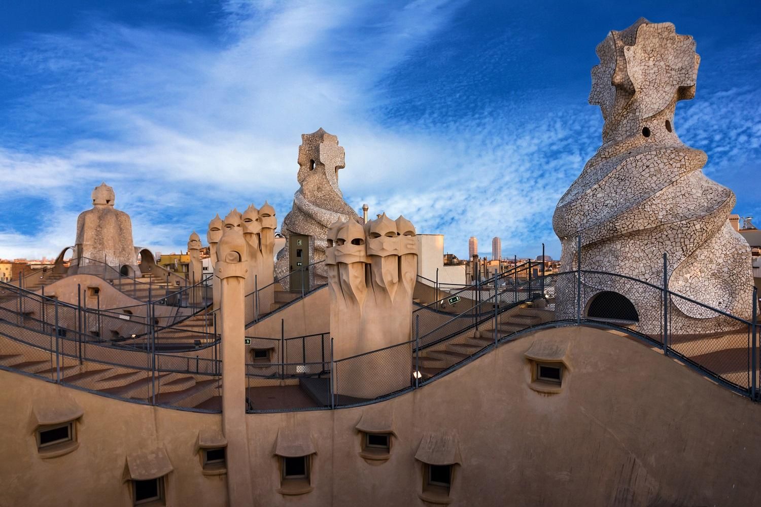 Chimeneas de La Pedrera.
