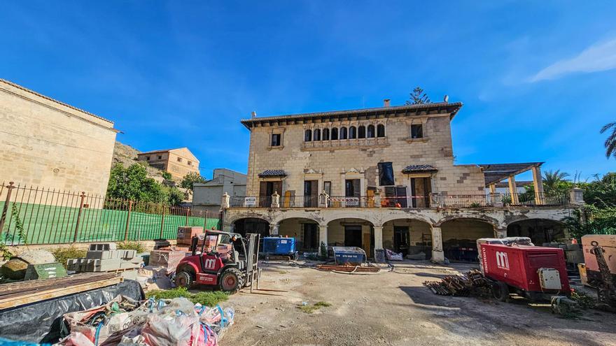 La próxima semana se retoma la obra en el Palacio de Rubalcava para evitar su colapso