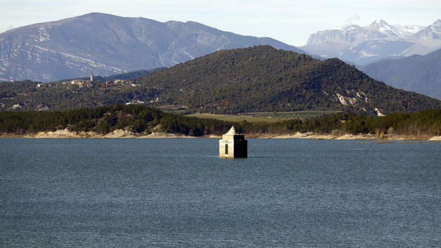 Los embalses del Pirineo agradecen la lluvia e incrementan sus reservas más de 280 hectómetros cúbicos
