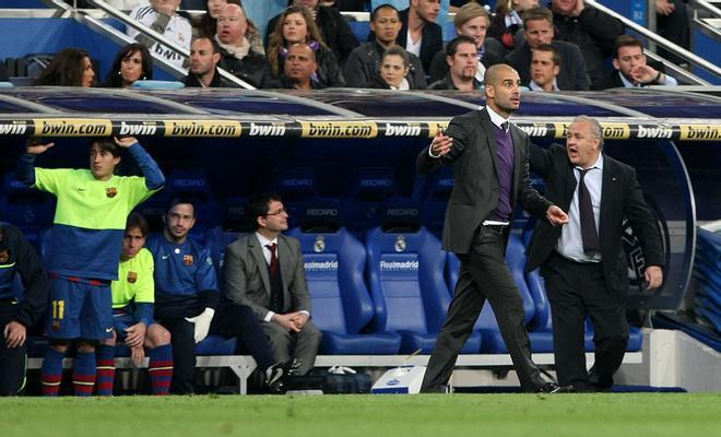 En abril de 2010, El Barça volvió a ganar al Madrid en el Bernabéu por 0 a 2