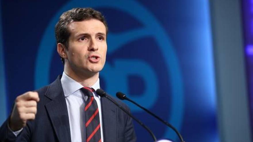 Casado va atribuir l&#039;acusació al fet que podria encapçalar la candidatura del PP a Madrid.