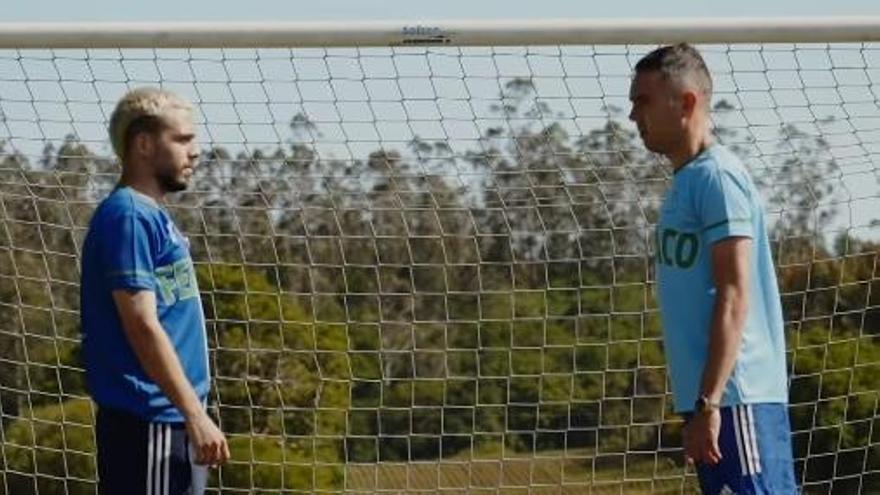 Aspas y Mella llevan la rivalidad entre el Celta y el Dépor al rural: «Este reto lo gano yo»