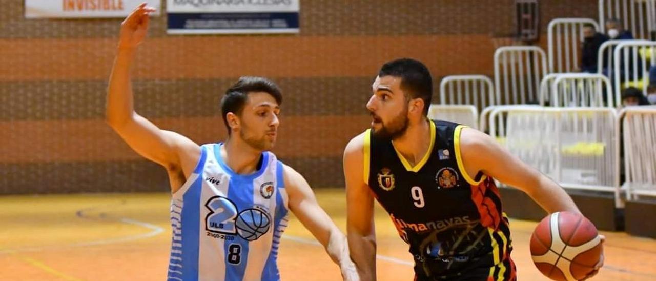 Joselito Gutiérrez, en un partido de la pasada temporada con el CP Peñarroya.