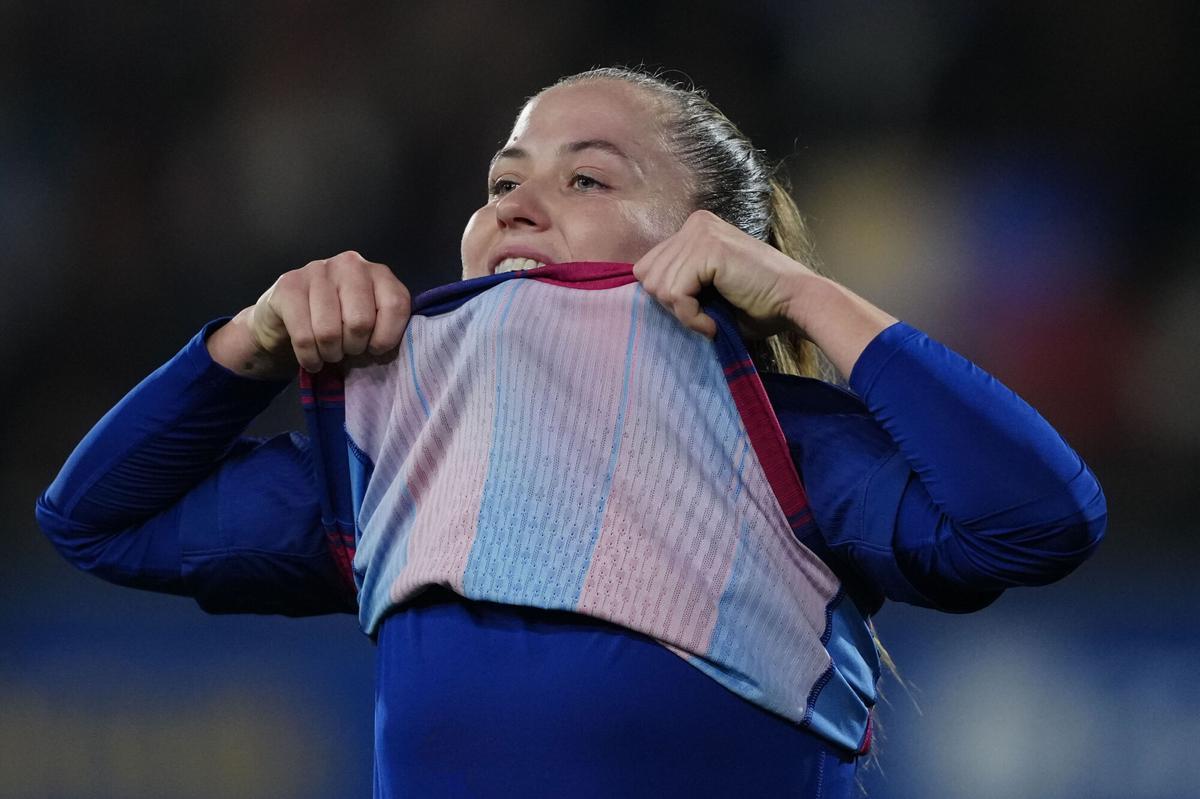 Claudia Pina llega a los 200 partidos con el Barça