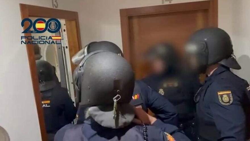 La Policía da por desarticulada la rama del cártel de los Balcanes que introdujo casi una tonelada de cocaína en Valencia