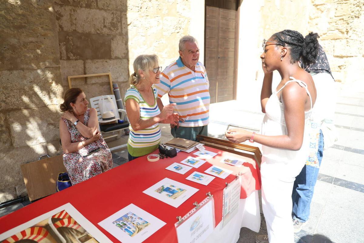 Cordoba, centro historico, reportaje turistas turismo verano, finales de agosto
