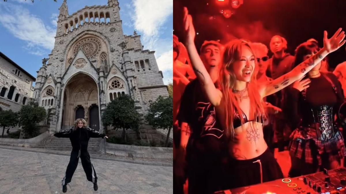 La DJ Jovynn deslumbra en Mallorca y se deja ver por Sóller: la estrella global nacida en TikTok que conquista cada escenario