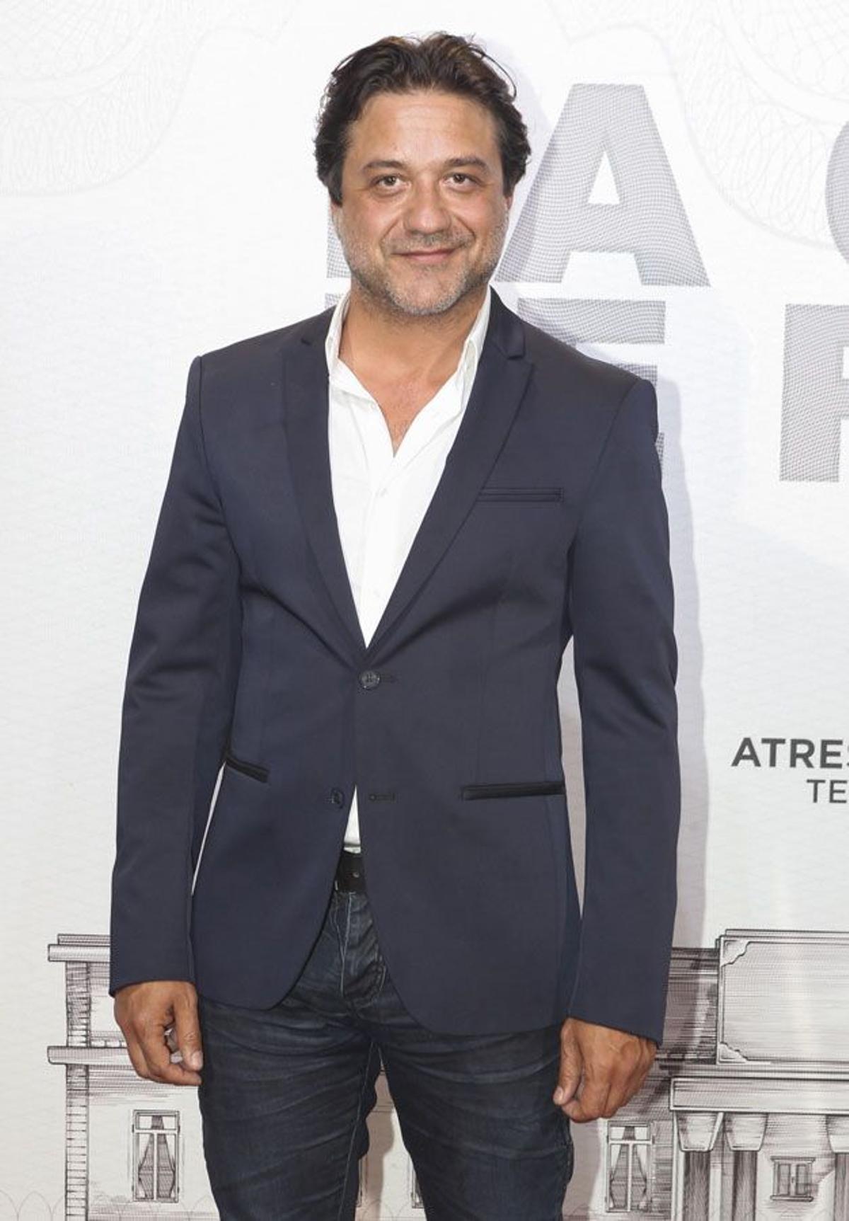 Premiere de 'La Casa de Papel': el actor Enrique Arce