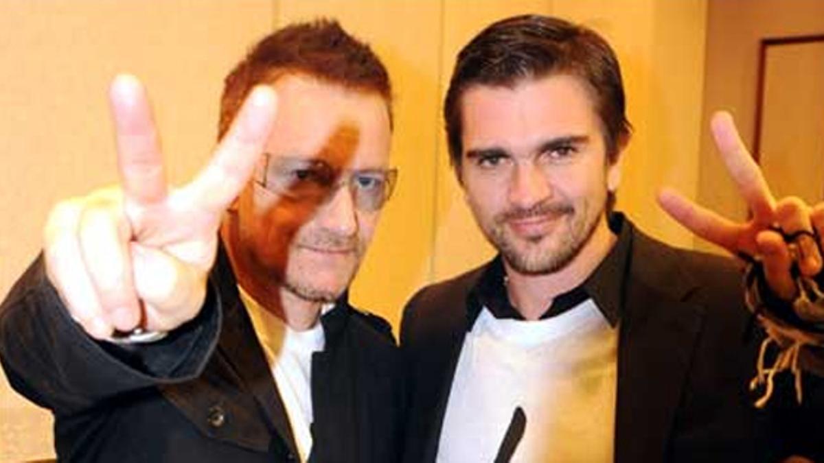 Juanes y Bono contra la pobreza