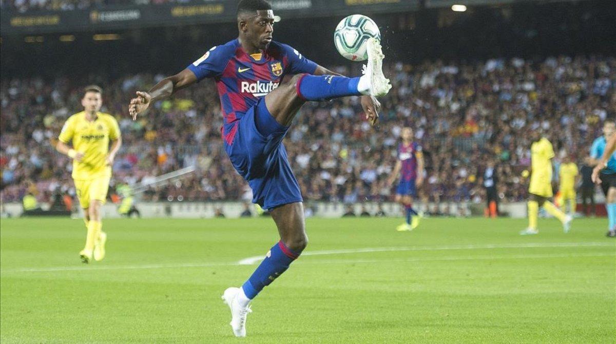 jdomenech50038918 barcelona  24 09 2019   deportes      dembele controla el ba190924233012