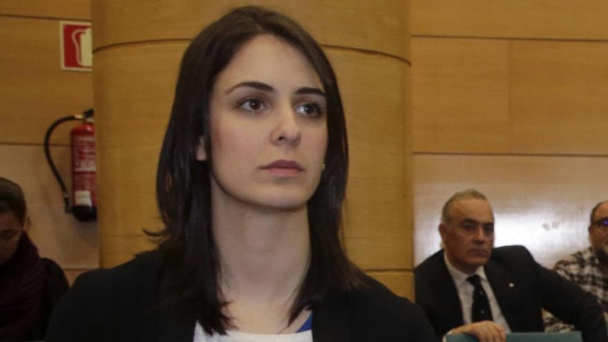 Rita Maestre, durante el juicio.