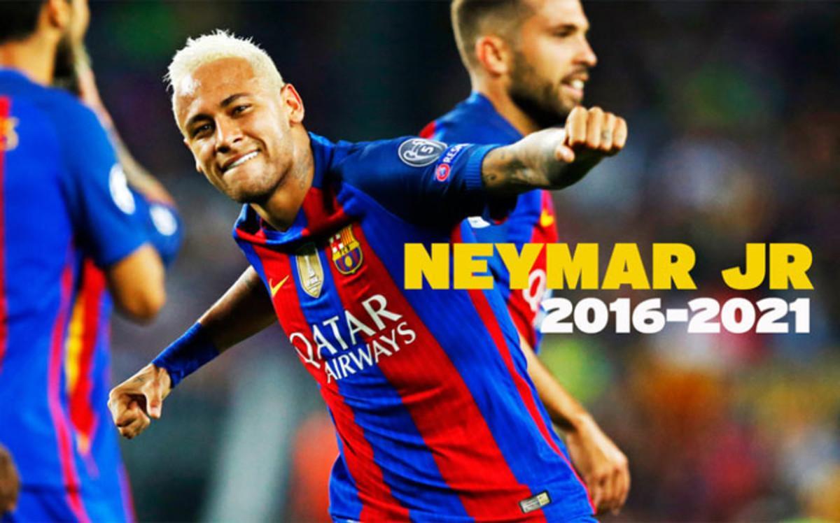 Neymar firmará la renovación por el Barcelona
