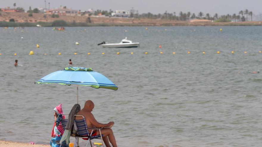 Playa Honda, en La Manga del Mar Menor.