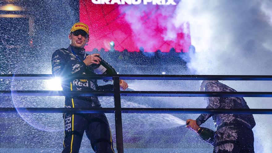 Verstappen brilla en Las Vegas, pero Norris controla el Mundial
