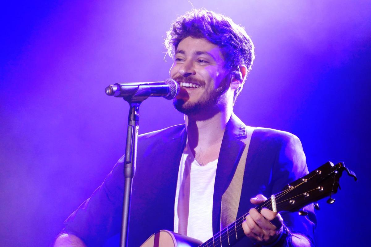 Cepeda en una actuación.