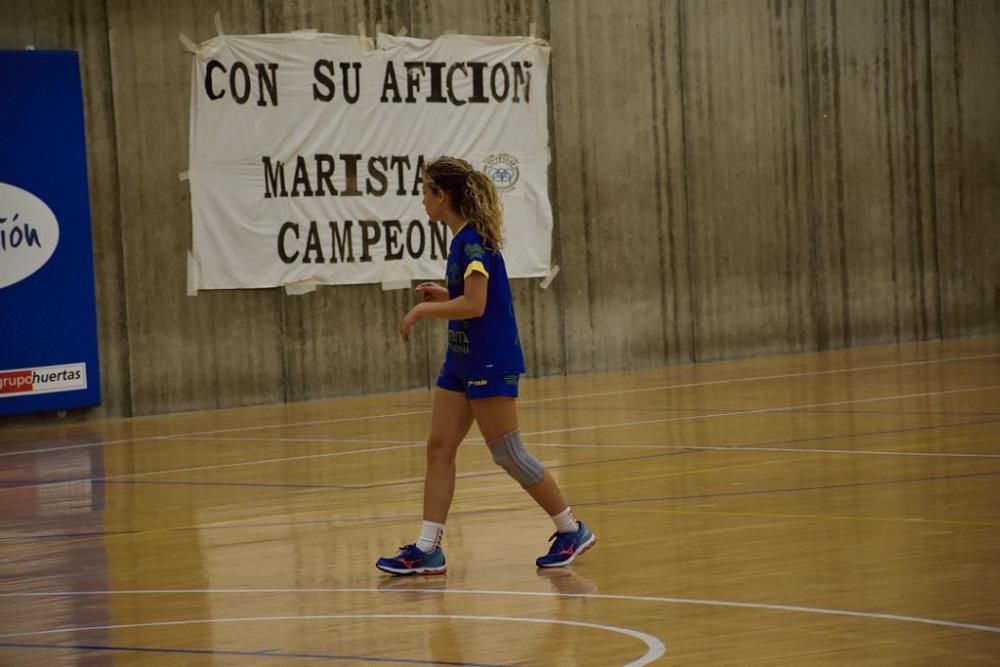 Balonmano: el Maristas Cartagena, campeón regional infantil femenino