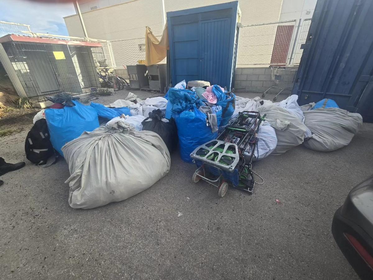 Material incautado en custodia en dependencias policiales para su destrucción