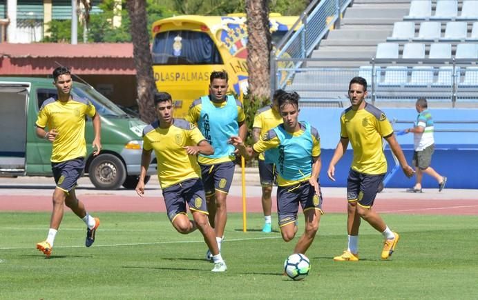 Primer entrenamiento de la UD Las Palmas