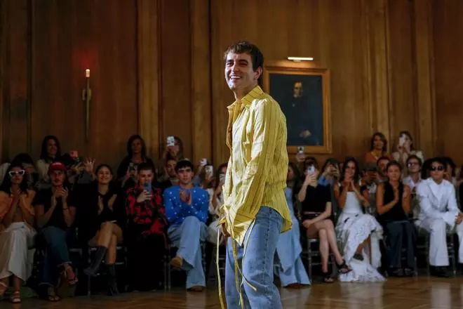 El desfile de Palomo Spain en la Madrid Fashion Week, en imágenes