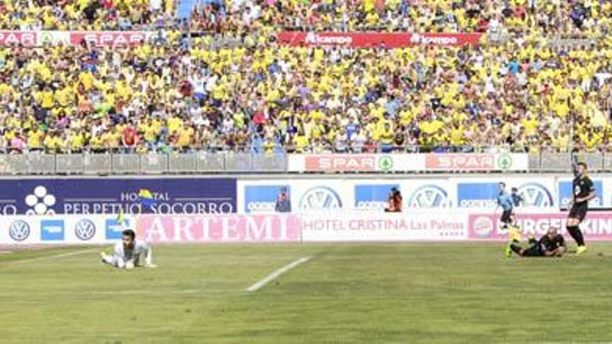 La UD Las Palmas vive su día más negro y se queda sin la Primera División