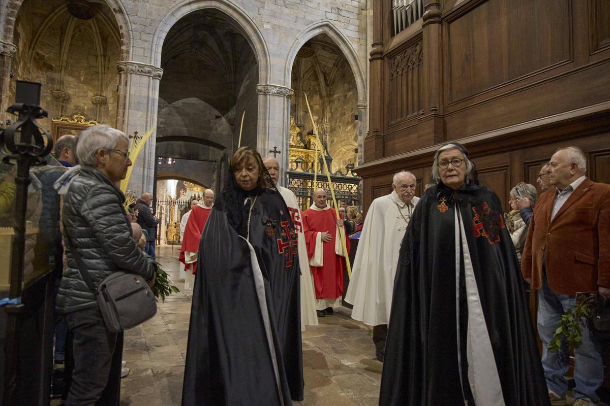 La benedicció de Rams a la Catedral de Girona en imatges La benedicció de Rams a la Catedral de Girona en imatges