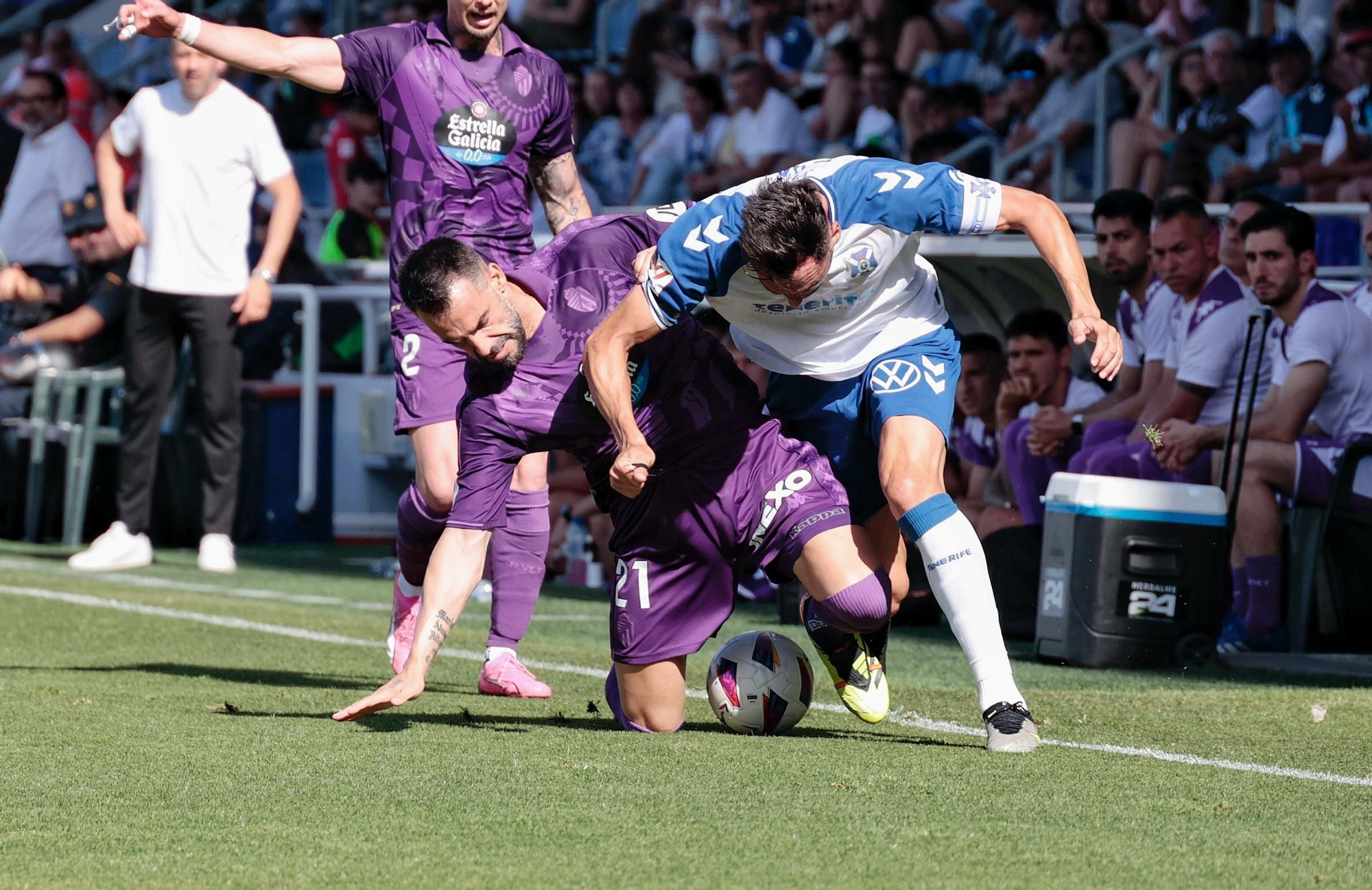 Partido de Liga CD Tenerife-Real Valladolid