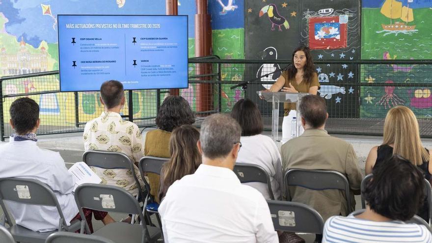 El Concello de A Coruña hará mejoras en 25 colegios aprovechando las vacaciones de verano