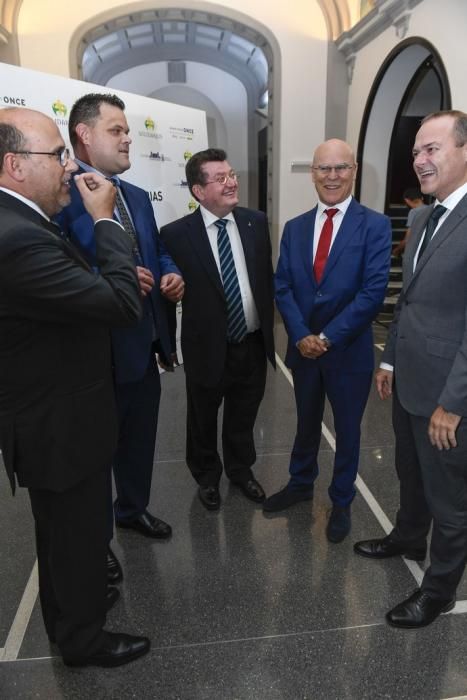 18-06-19 GENTE Y CULTURA. TEATRO GUINIGUADA. LAS PALMAS DE GRAN CANARIA. Asuntos Sociales. La ONCE Canarias entrega sus Premios Solidarios 2019. Fotos: Juan Castro.  | 19/06/2019 | Fotógrafo: Juan Carlos Castro