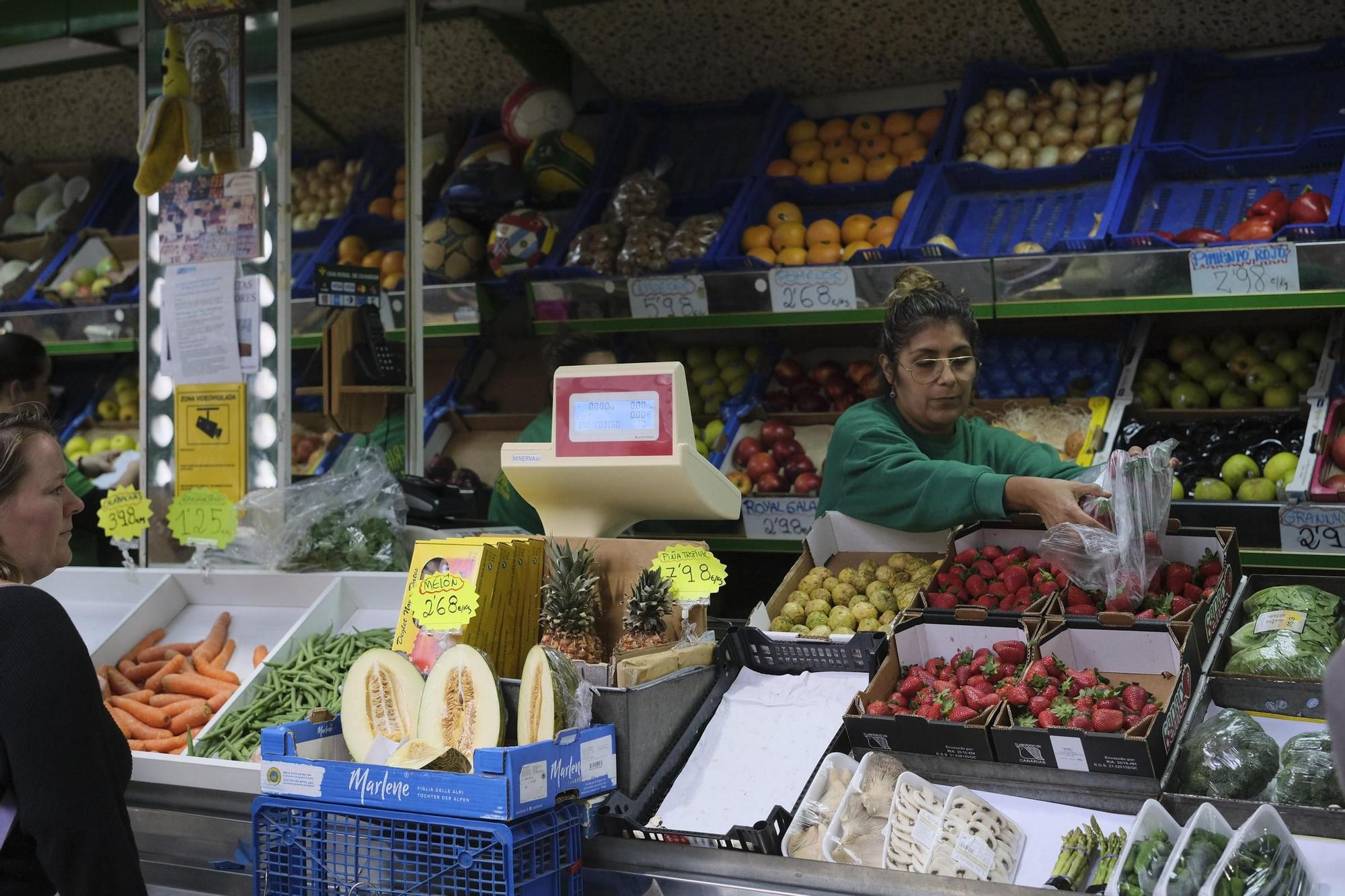 Compras para la cena de Nochebuena en el Mercado Central