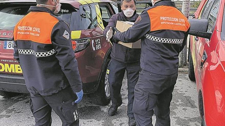 Las mascarillas para los trabajadores se repartirán en Castellón a partir de las 6.00 horas de este martes