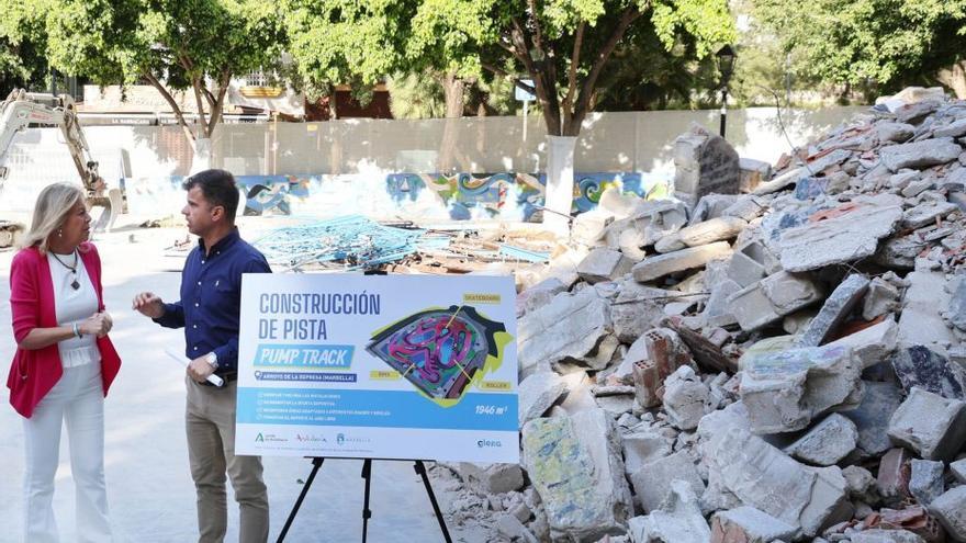 Reformarán la pista de patinaje del arroyo de La Represa en Marbella
