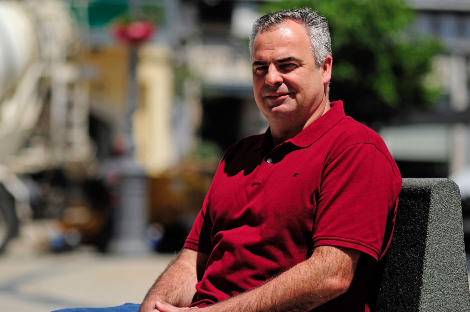 El nuevo presidente de la Hermandad de Donantes de Sangre de Badajoz, Juan Luis Agudo Torres.