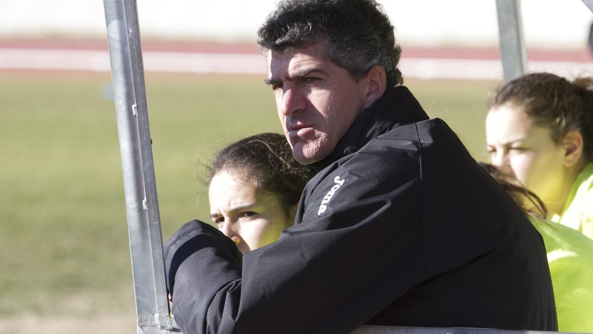 Nacho Merino, entrenador del Amigos del Duero