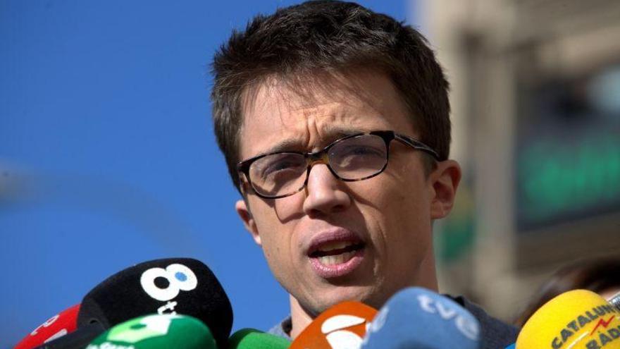 Errejón espanta el miedo a la división del voto de la izquierda