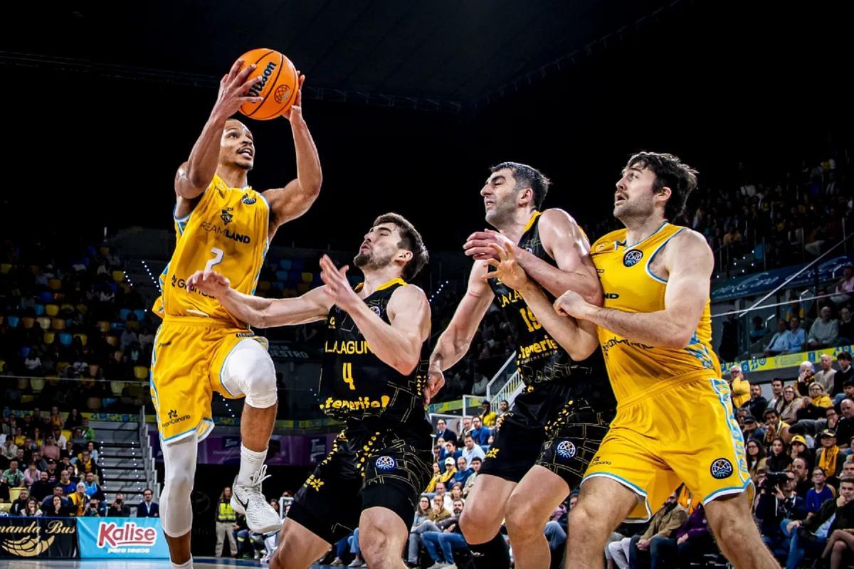 Gran Canaria superó a Tenerife en la primera vuelta del Round of 16 de la BCL.
