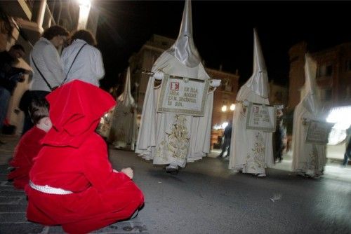 Procesión del traslado de los Apóstoles en Cartagena - Martes Santo