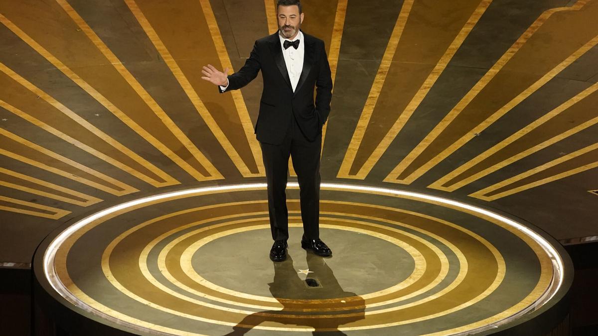 Jimmy Kimmel en una de las últimas galas de los Oscars.