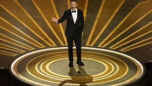 Jimmy Kimmel en una de las últimas galas de los Oscars. 