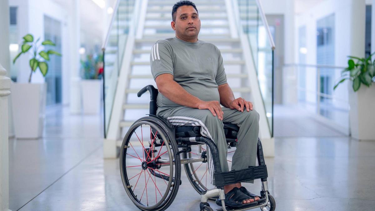 Toheed Sajjad, treballador de la construcció accidentat