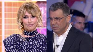 Emma García y Jorge Javier Vázquez, el pasado sábado.