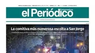 Consulta la portada correspondiente al día 23 de abril de 2024