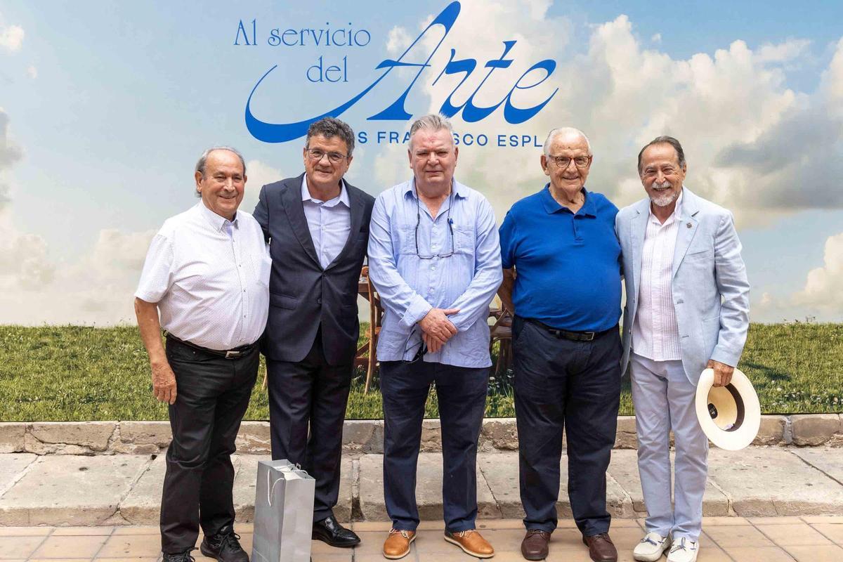 El Teatro Principal de Alicante acoge la presentación de Luis Francisco Esplá: al servicio del arte