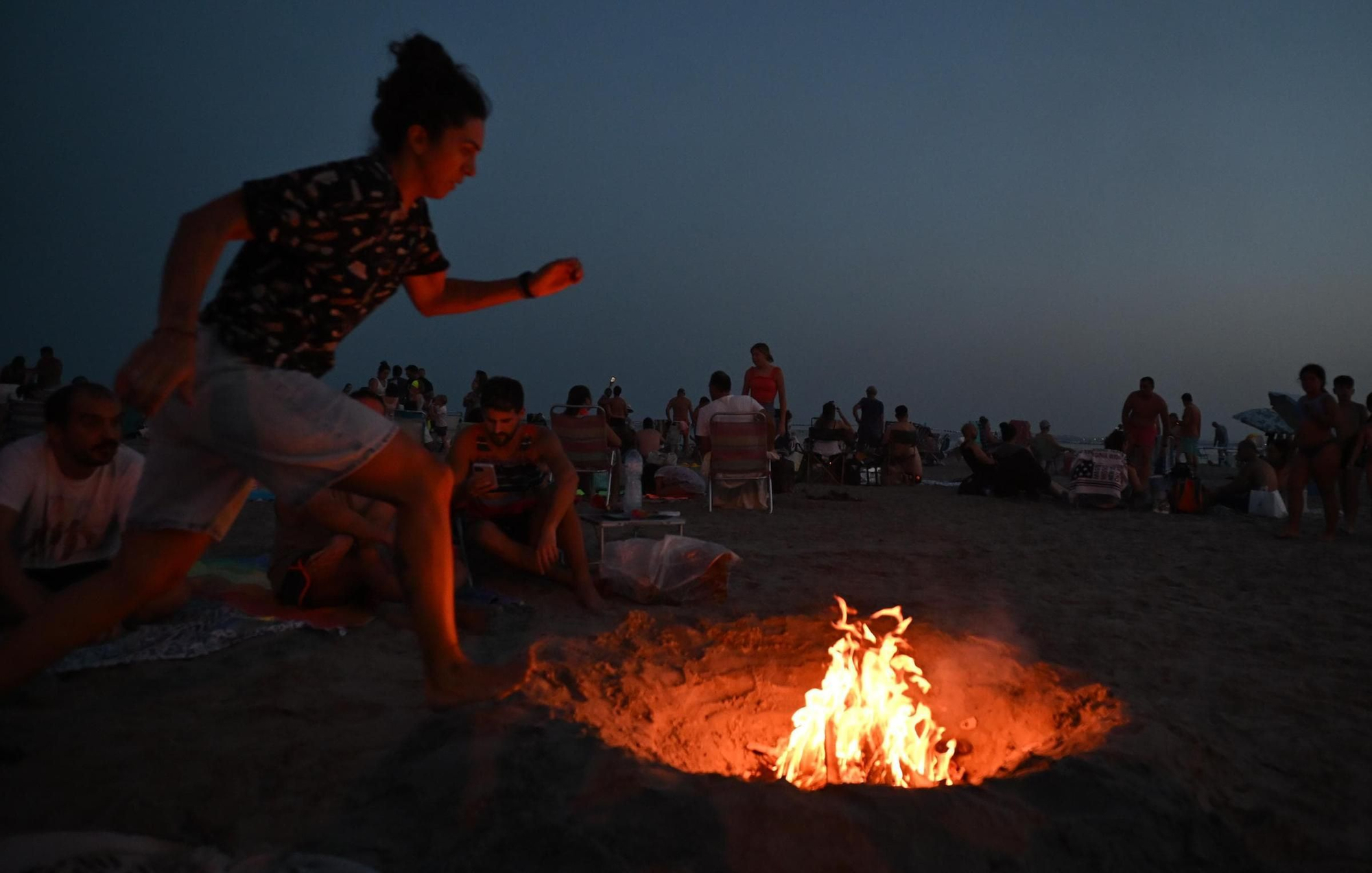 Máximo control a las hogueras en las playas
