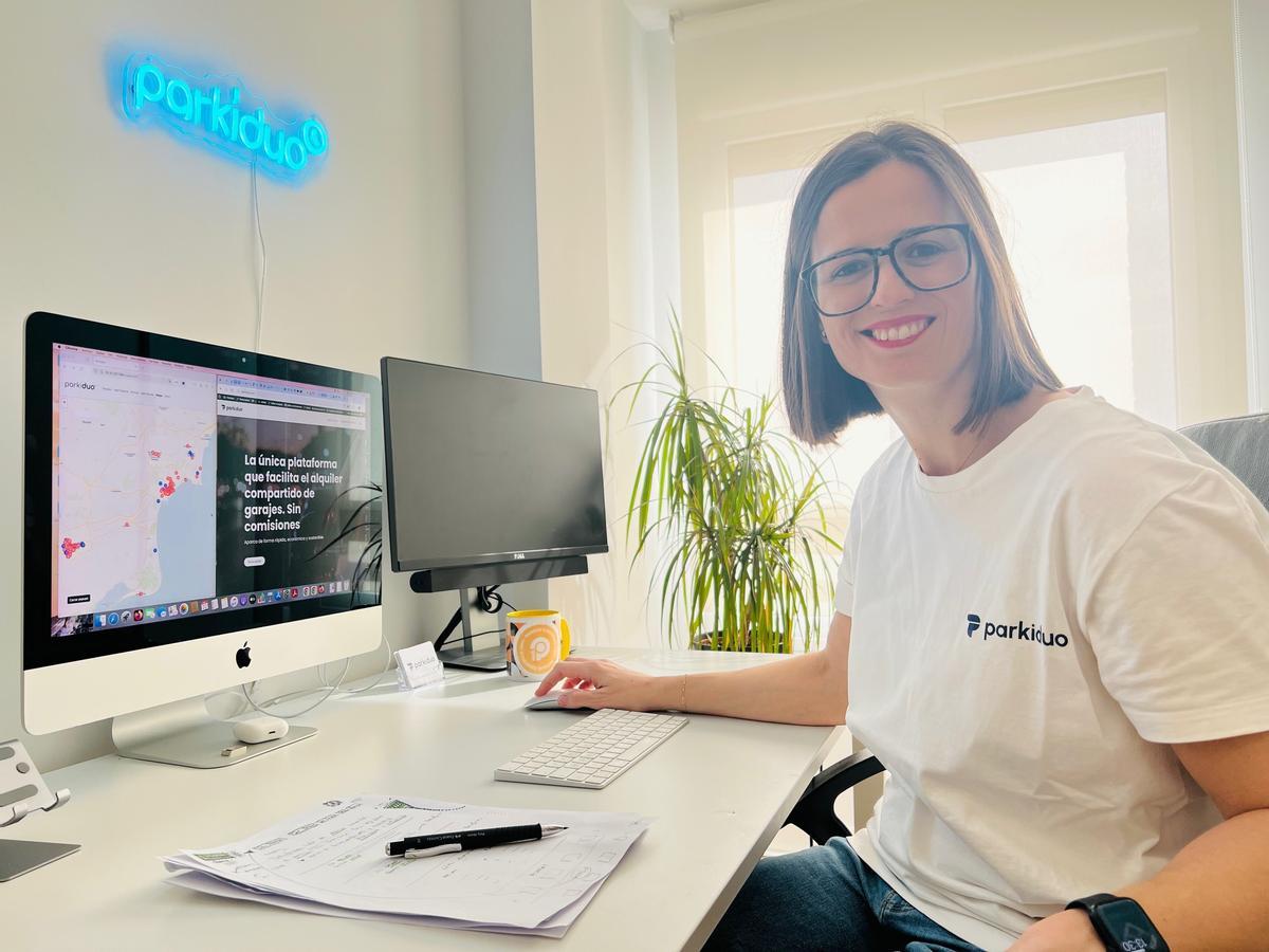 La CEO de Parkiduo, Laura Sempere.