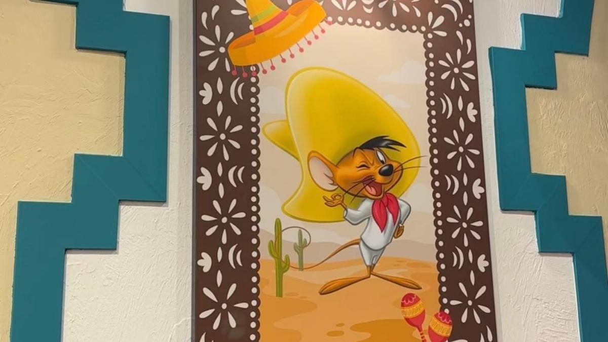 Speedy Gonzales, protagonista de Don Gonzales Taquería, un espacio gastronómico sin gluten de Parque Warner.
