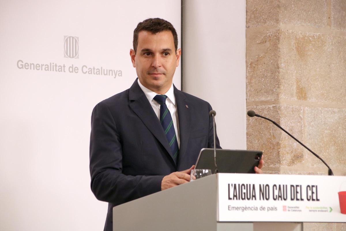 Samuel Reyes, director de la Agència Catalana de l'Aigua (ACA)