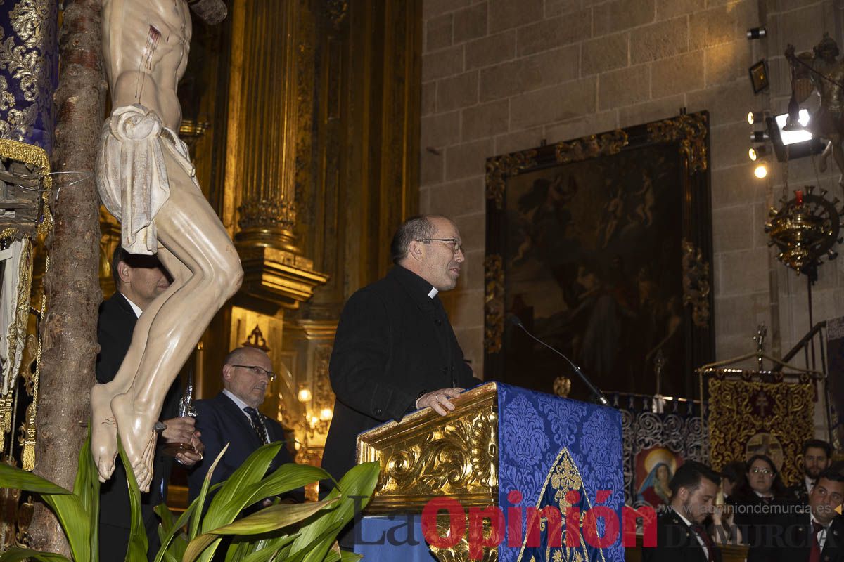 Juan Esteban Piernas pregona la Semana Santa de Caravaca