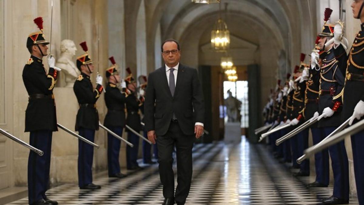 EL presidente francés, François Hollande